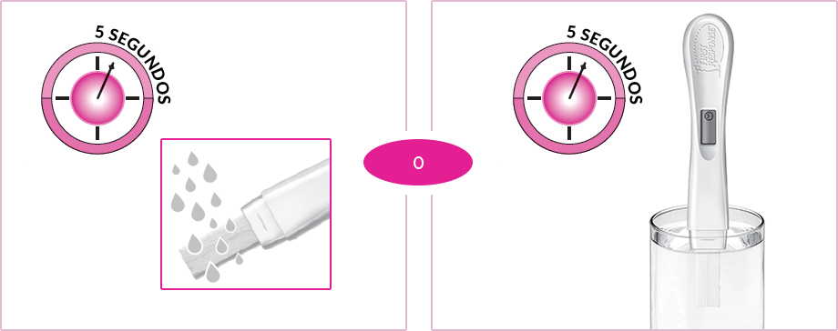 Prueba Digital de Embarazo First Response Pro con temporizador con 5 segundos